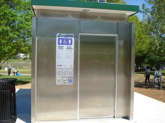 Piedmont Park's Robot Bathroom