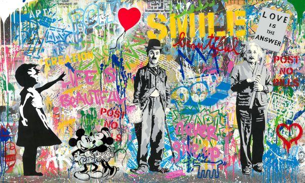 Mr. Brainwash 
"Pop Wall"