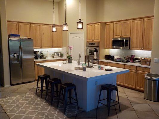 Kitchen Island - rebuilt and modernized