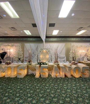 The Quinceanera Table