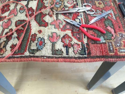 Rug Repair - After