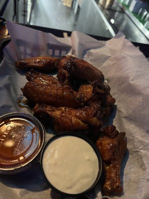 Sweet heat wings