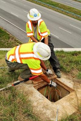 Roadway Lighting Pulling Wire Springfield VA