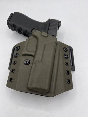 OD Green OWB Glock 17 Holster