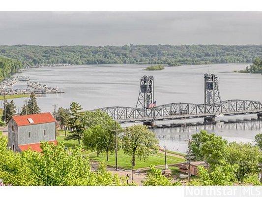 View of Historic Stillwater Bridge