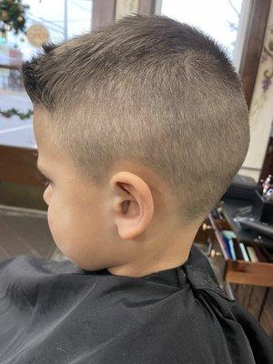 Boys haircut