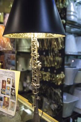 Your prized possession could be made into a custom made table lamp, floor lamp, hanging or Tiffany lamp.