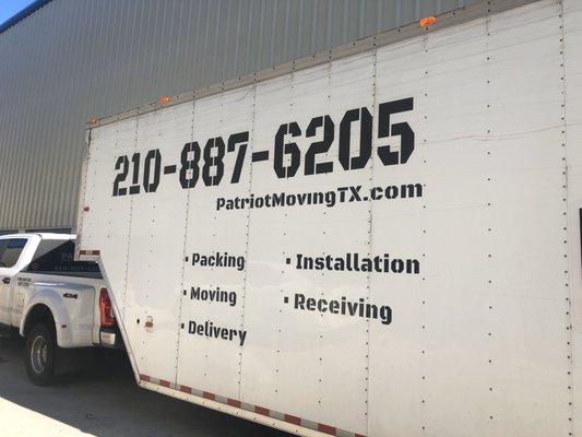 Patriot moving truck