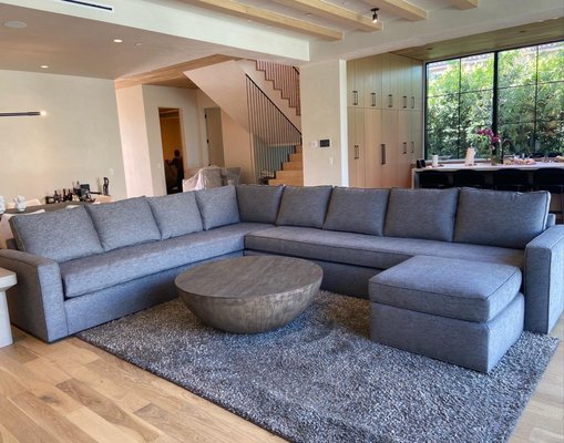 Custom made sectional