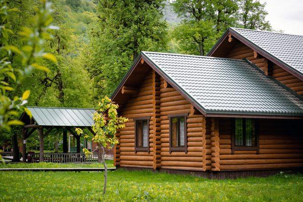 Beautiful log cabin