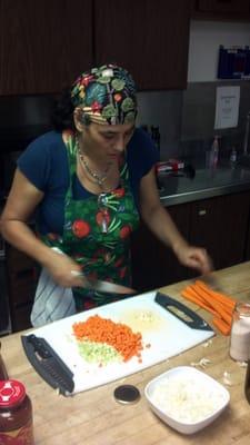 Ingrid Hirtz, Your Community Cook, founder of Better Earth Cuisine http://yourcommunitycook.com