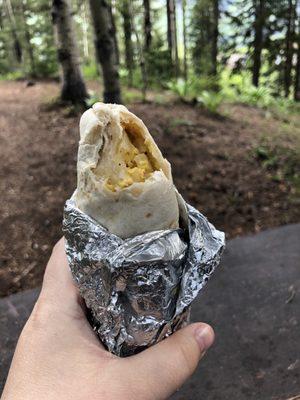 The breakfast burrito!