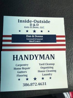 Here's our business card...