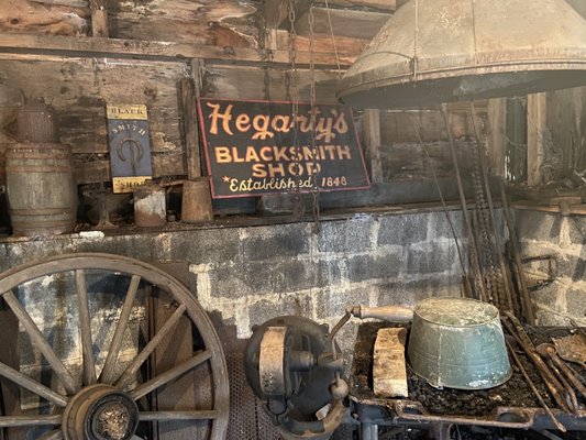 Interior Blacksmith Shop