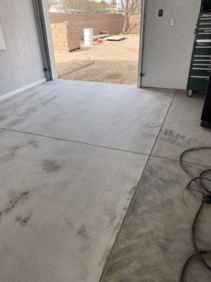 garage floor