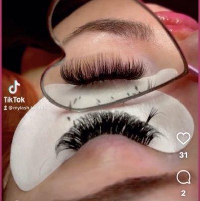 Kim Kardashian Style Lashes