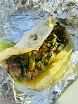 Carnitas taco