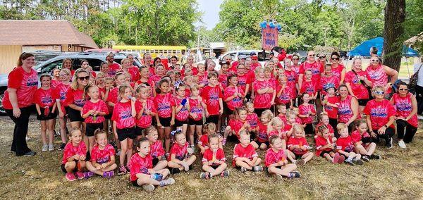 Each year they participate in the midsummer day parade and do their theme of United We Handstand! SO COOL!!