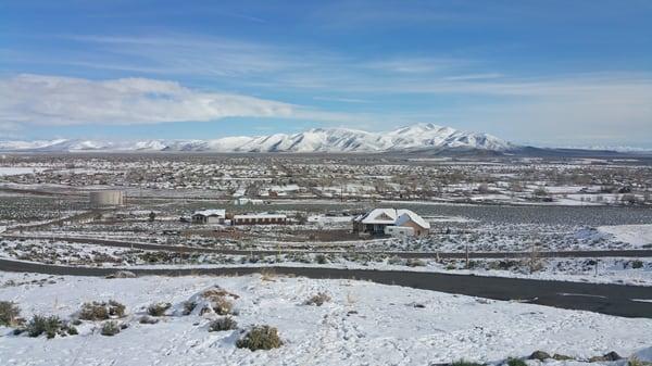 Spring snows in Fernley