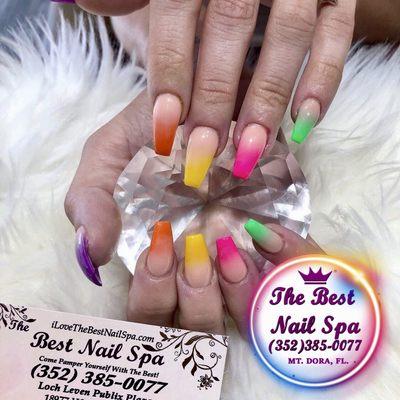 The Best Nail Spa Mt. Dora (352) 386-0077 18977 US Highway 441 Mt. Dora FL. 32757