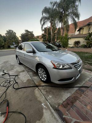 Nissan Sentra Exterior Wash w/paint sealant