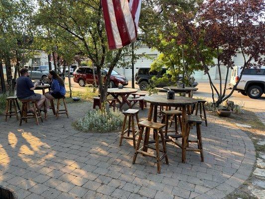 Patio seating