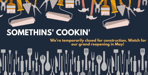 We are temporarily closed for emergency infrastructure repairs. We will reopen mid-May if all goes according to plan.