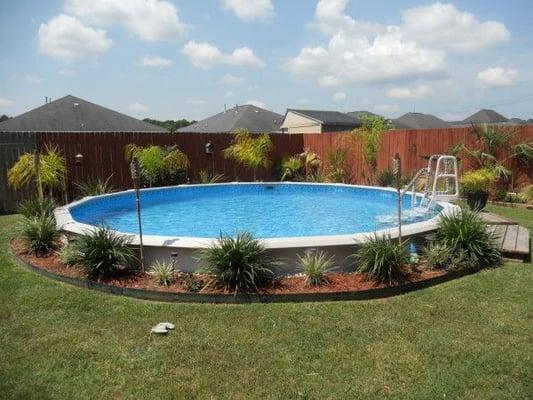 Semi-Above Ground Pool