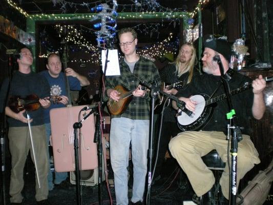 A lovely bluegrass band.