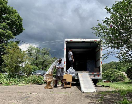 Filling the uhaul