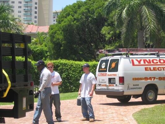 Generator Installation on Golden Beach