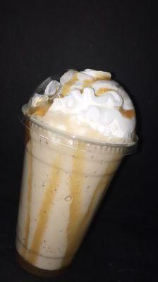 Caramel banana shake