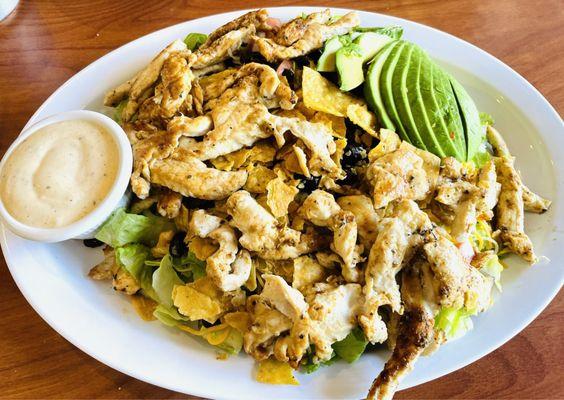 Blackened chicken salad