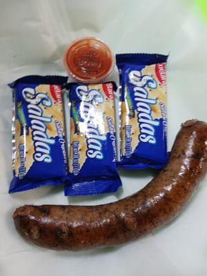 Smoked boudin