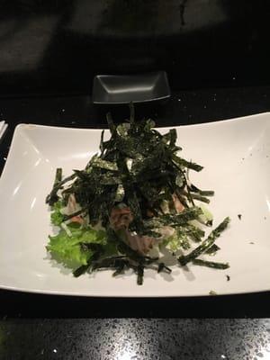 Kani salad with seaweed