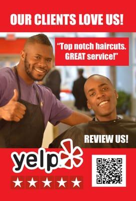 Unique business services such as custom yelp cards for your company!