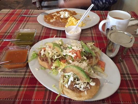 My favorite here! The Chilaquiles Breakfast. Most delicious I've had in 5 years. Truly Authentic Mexican food!!!