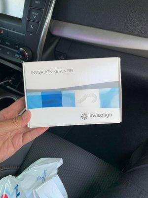 Invisalign retainers