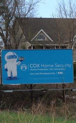 Cox Home Security Billboard From Las Vegas Nevada