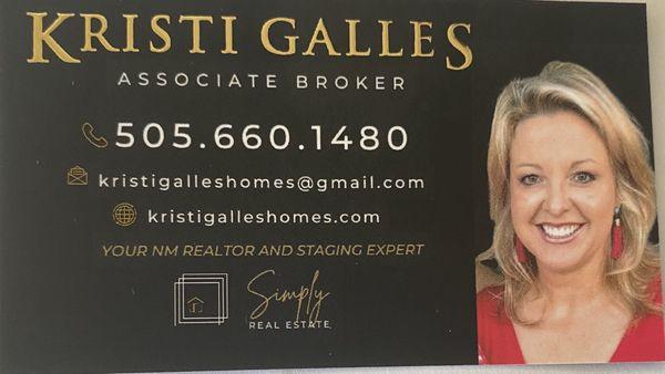 Kristi Galles - Simply Real Estate