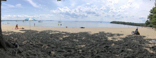 North Beach In Burlington along Lake Champlain (summer 2018)