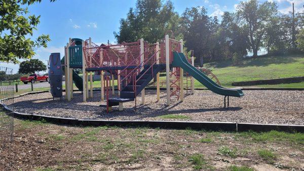 Playground near the pavilion