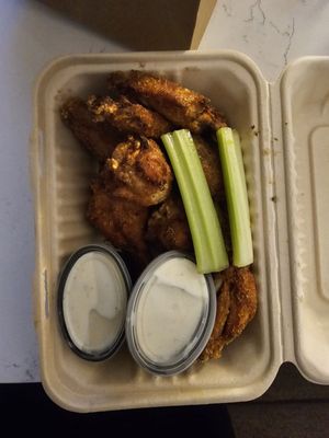 8 lemon pepper winga