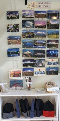 Wide selection of beautiful Postcards to send to family and friends during your visit!