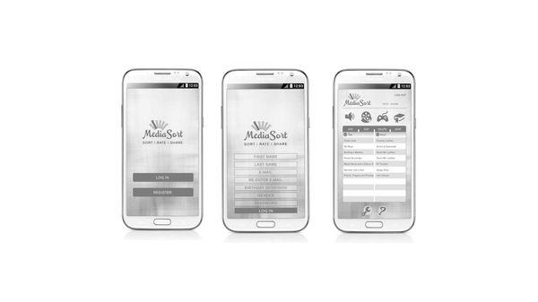 UX/UI Design: MediaSort Music App