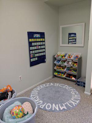 Play therapy room