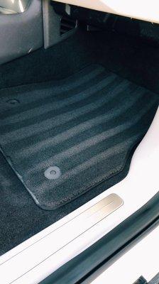 Clean detailed lines in carpet adds to the visual satisfaction of having your interior detailed!