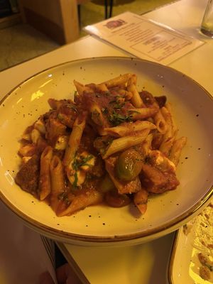 Penne Chicken Milanese