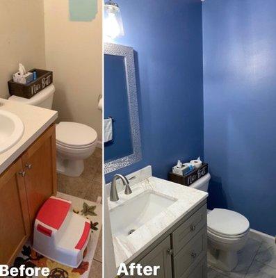 Bathroom remodel