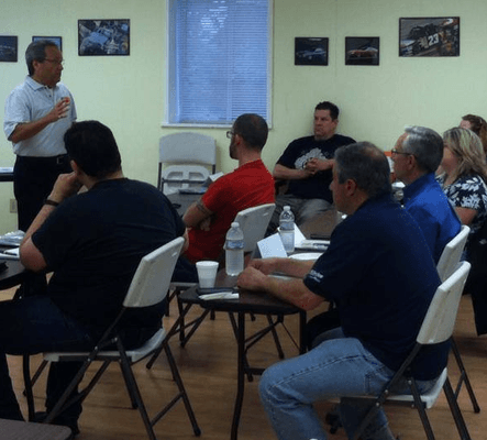 Teaching annual seminars on car car and maintenance